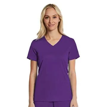 Women’s 7-Pocket Scrubs Set - Comfort & Style EL9905