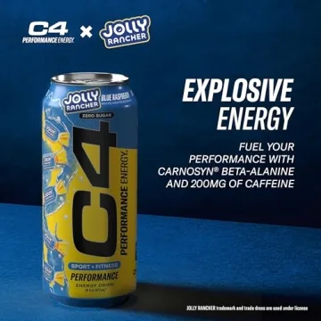 Cellucor C4 Jolly Rancher Energy Drink | Zero Sugar