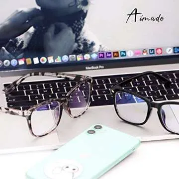 Stylish AIMADE Blue Light Blocking Glasses for Everyone