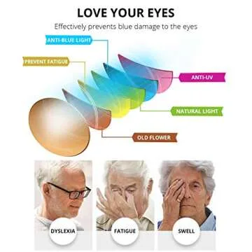 Stylish AIMADE Blue Light Blocking Glasses for Everyone