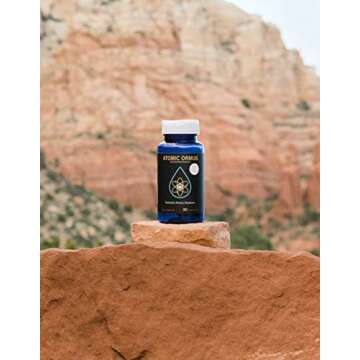 Suspended Solutions - Atomic ORMUS - Capsules - MONATOMIC Gold Capsules - 100% Pure ORMUS Powder - 100% Vegan - ormus Gold, monatomic Gold,(30 Capsules)