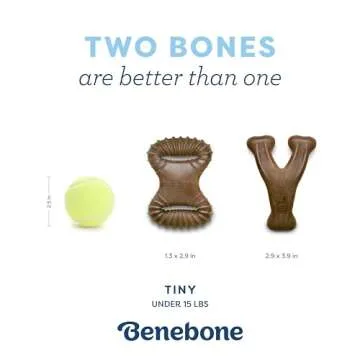 Benebone Puppy Chew Toys - Durable & Flavorful