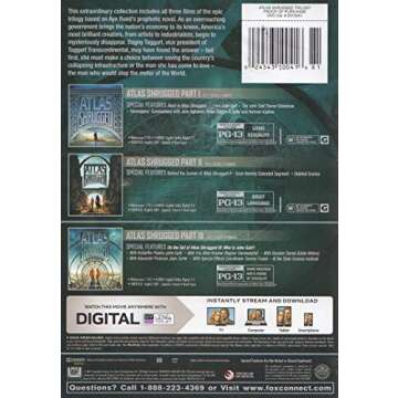 Atlas Shrugged Trilogy - An Epic Journey Through Ideas and Ideals