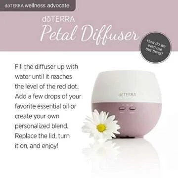 doTERRA Petal Diffuser - Best for Purifying Your Air