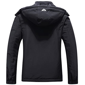 MOERDENG Women's Waterproof Jacket for Skiing and Winter Fun