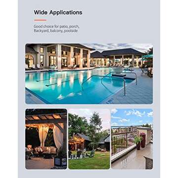 FDW Patio Furniture Set Outdoor Furniture Wicker Bistro Rattan Chair Conversation Sets with Coffee Table for Yard Backyard Lawn Porch Poolside Balcony,Black and Beige