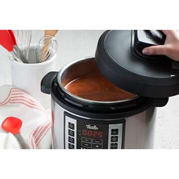Fissler Stainless Steel Pressure Cooker - 6-Quart Multi-Use