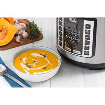 Fissler Stainless Steel Pressure Cooker - 6-Quart Multi-Use