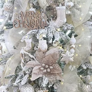 Sea Team 77-Pack Shatterproof Christmas Ornament Set