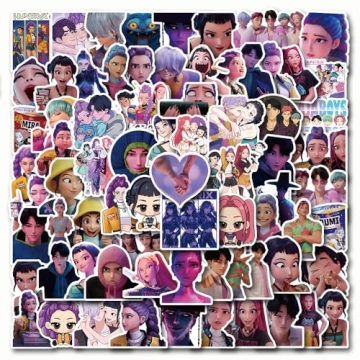 100Pcs Korean Idol Movie Stickers for Creative Personalization