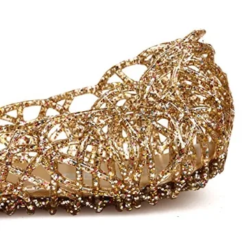 Domucos Glitter Jelly Flats for Women Comfortable and Stylish