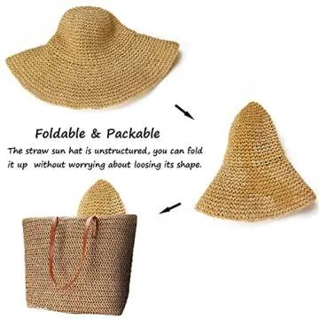 Sydbecs Women's Stylish UPF50+ Sun Hat - Perfect for Summer Adventures