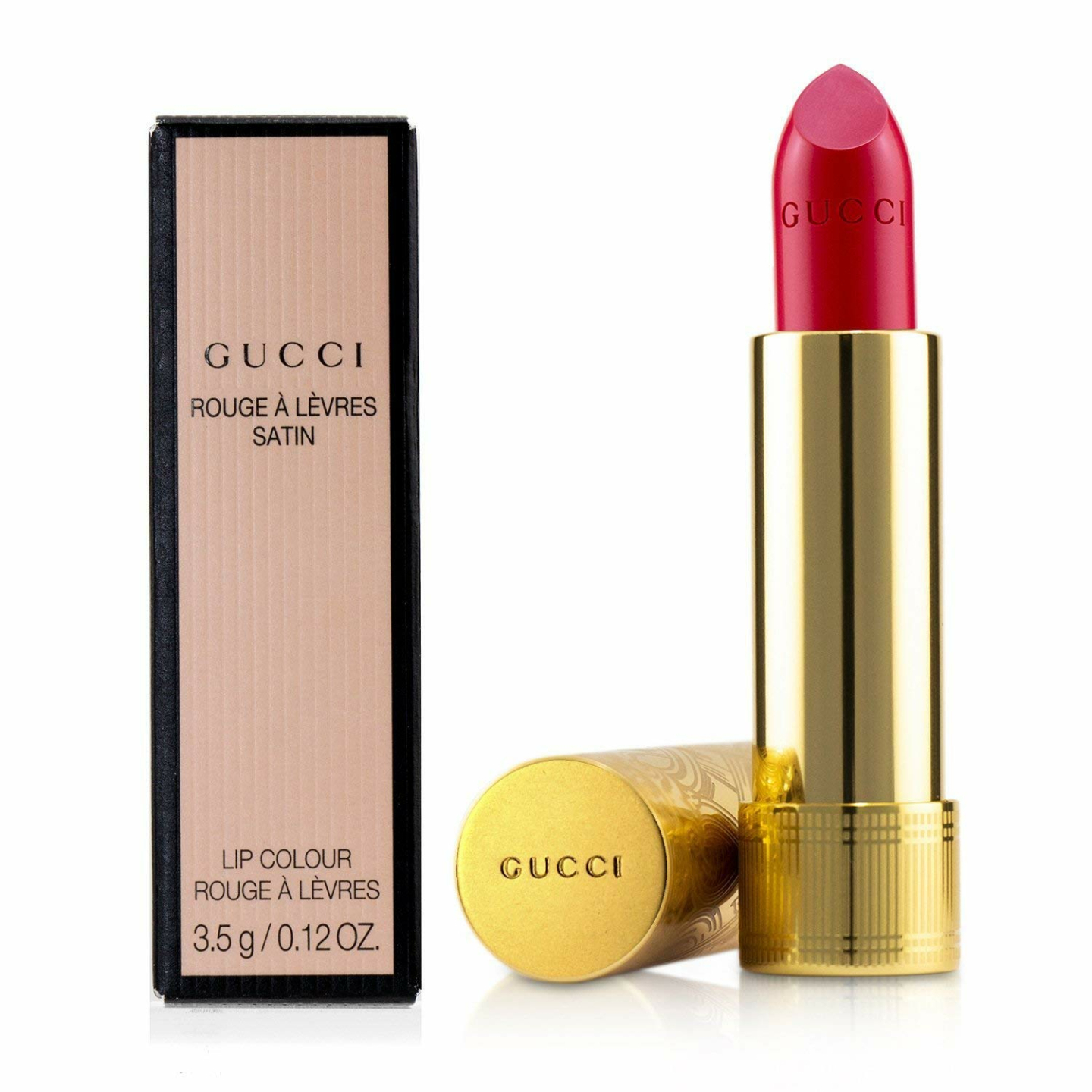 Gucci Satin Lip Colour #401 Three Wise Girls 3.5g