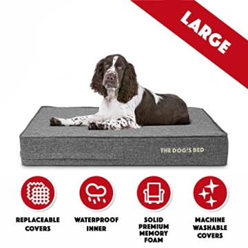 Orthopedic Memory Foam Dog Bed for Joint Pain Relief