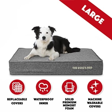 Orthopedic Memory Foam Dog Bed for Joint Pain Relief