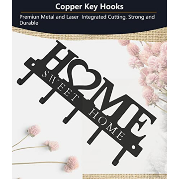 WIPHANY Sweet Home Key Holder - Durable & Stylish Organizer