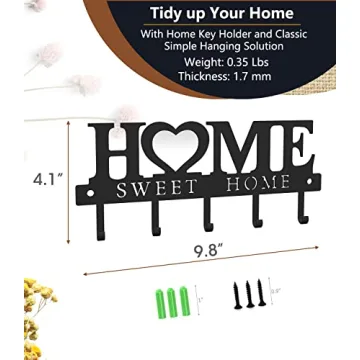 WIPHANY Sweet Home Key Holder - Durable & Stylish Organizer