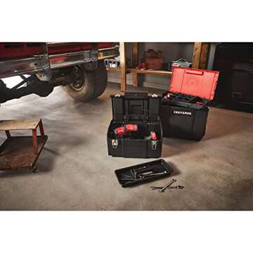 CRAFTSMAN 19-in. 3-in-1 Rolling Tool Box - Versatile Storage Solution