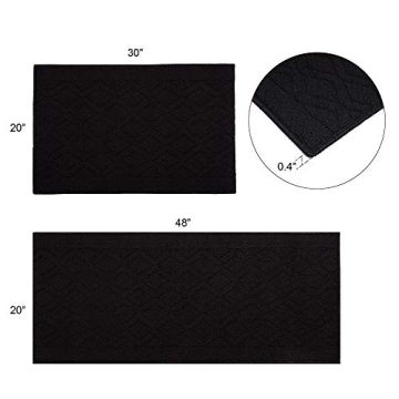 Durable Anti-slip Kitchen Rugs by COSY HOMEER