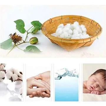 Queen Floral Flat Bed Sheets, 100% Cotton Ultra-Soft Bedding, Breathable, Easy to Wash