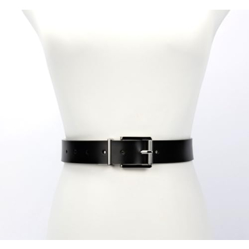 Kate Spade Reversible Belt for Women - Black/Nickel