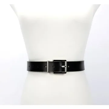 Kate Spade Reversible Belt for Women - Black/Nickel