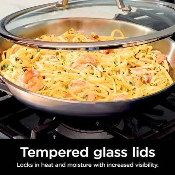 Ninja EverClad 12 Piece Stainless Steel Cookware Set