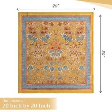 Maison d' Hermine Cotton Napkin Set of 4 for Dining