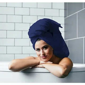 Premium Cotton 6 Pack Bath Towels Quick Dry Super Absorbent