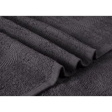 Premium Cotton 6 Pack Bath Towels Quick Dry Super Absorbent