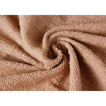 Premium Cotton 6 Pack Bath Towels Quick Dry Super Absorbent