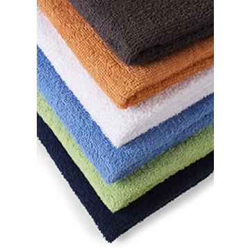 Premium Cotton 6 Pack Bath Towels Quick Dry Super Absorbent