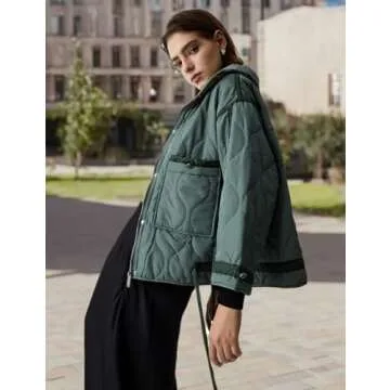 Eisctnd Quilted Cropped Jacket - Warm Women's Puffer