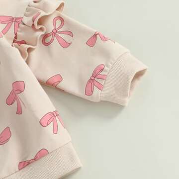 MERSARIPHY Baby Girl Fall Winter Clothes Outfit Set