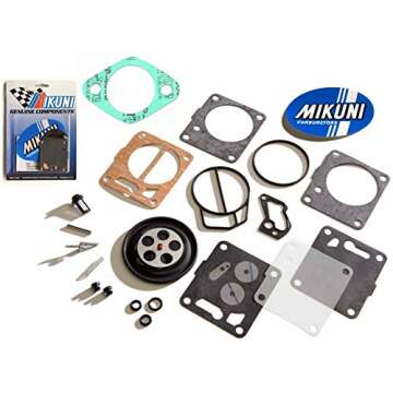 Genuine Mikuni Carb Carburetor Rebuild Kit & Base Gasket for Seadoo Models