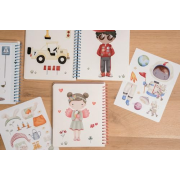 Little Dutch Sticker Book Dress Me Up for Creative Play