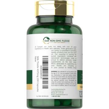 Carlyle Milk Thistle Supplement | 4375mg | 120 Capsules | High Potency Extract | Vegetarian, Non-GMO, Gluten Free