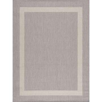 CAMILSON Outdoor Rug - Stylish Waterproof Indoor/Outdoor Carpet