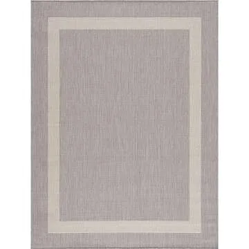 CAMILSON Outdoor Rug - Stylish Waterproof Indoor/Outdoor Carpet