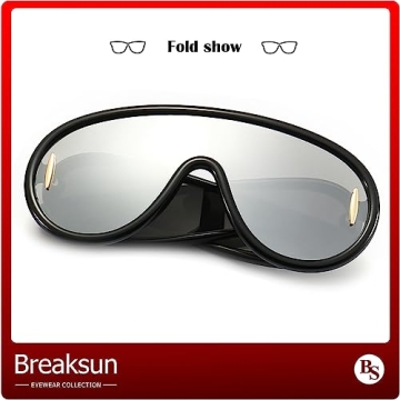 Breaksun Wave Mask Sunglasses - Trendy UV Protection