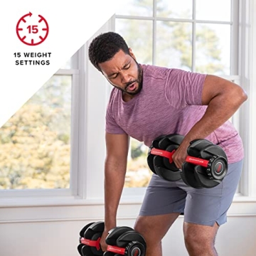 BowFlex SelectTech 552 Dumbbells and Stand Bundle - Versatile Home Fitness Solution