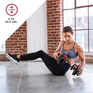 BowFlex SelectTech 552 Dumbbells and Stand Bundle - Versatile Home Fitness Solution