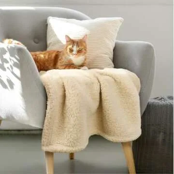 furrybaby Premium Soft Blanket for Small Pets 24x32