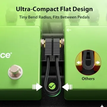 AA AUDIO 18" Flat Guitar Patch Cables | Noise-Free & Durable