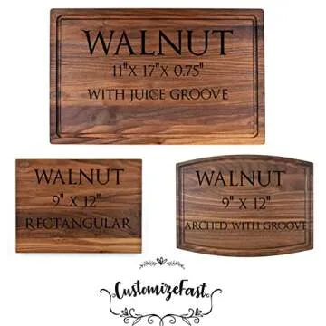 Personalized Wedding Cutting Board Gift Idea
