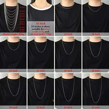 Square Rolo Chain Stainless Steel Necklace for Everyone
