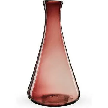 Hand Blown 100% Recycled Glass Wine Decanter