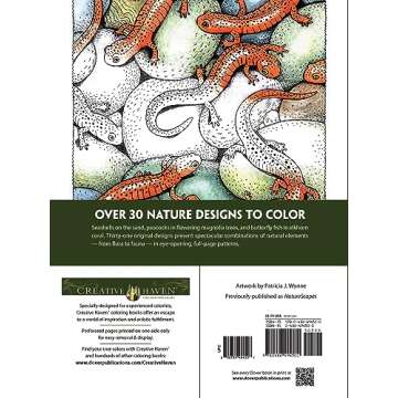 Creative Haven NatureScapes Coloring Book for Adults | Relax with Beautiful Nature Scenes