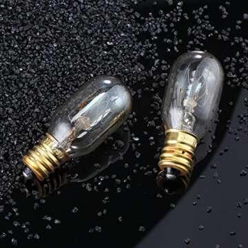 Vinkoe 25 Watt Himalayan Salt Lamp Bulbs – 12 Pack