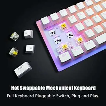 XVX Womier 60% Percent Mechanical Gaming Keyboard